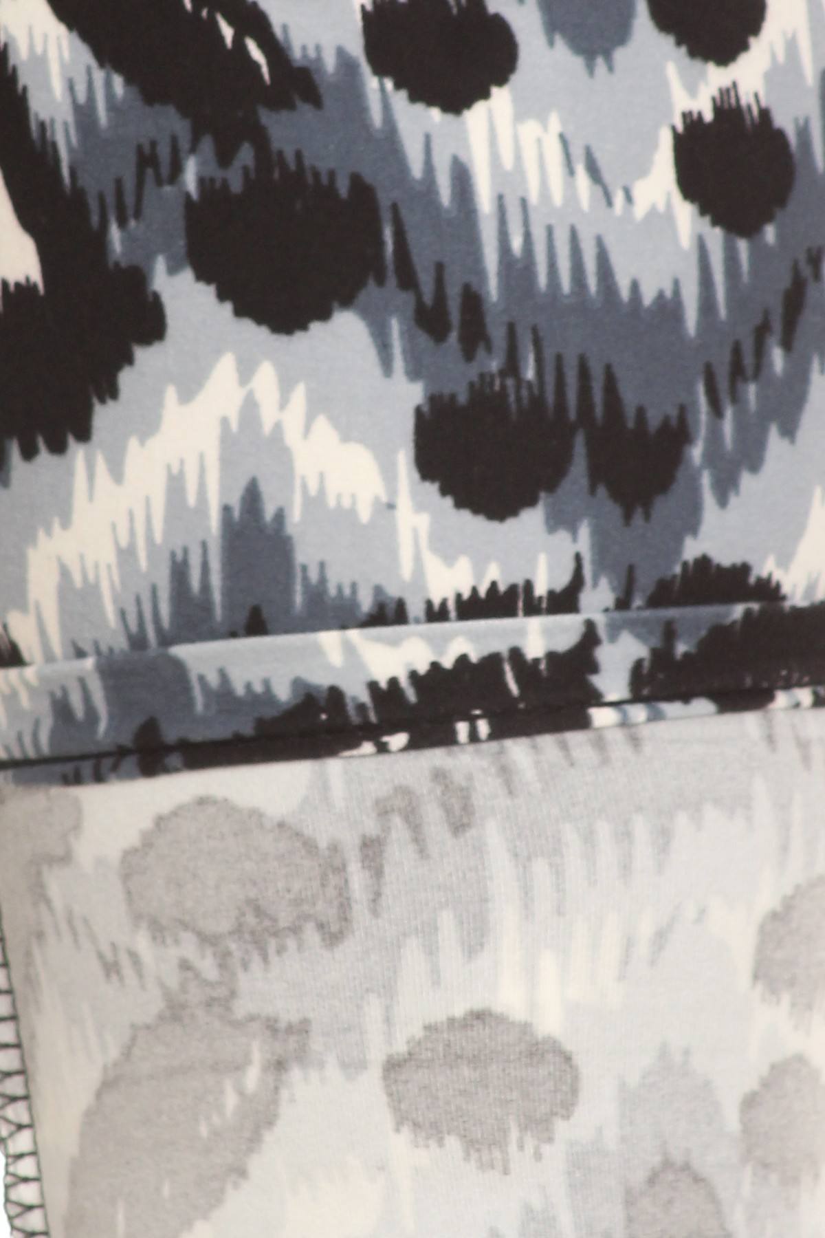 Women's Abstract Print Leggings High Waist Yoga Pants Stretch Gym Fitness