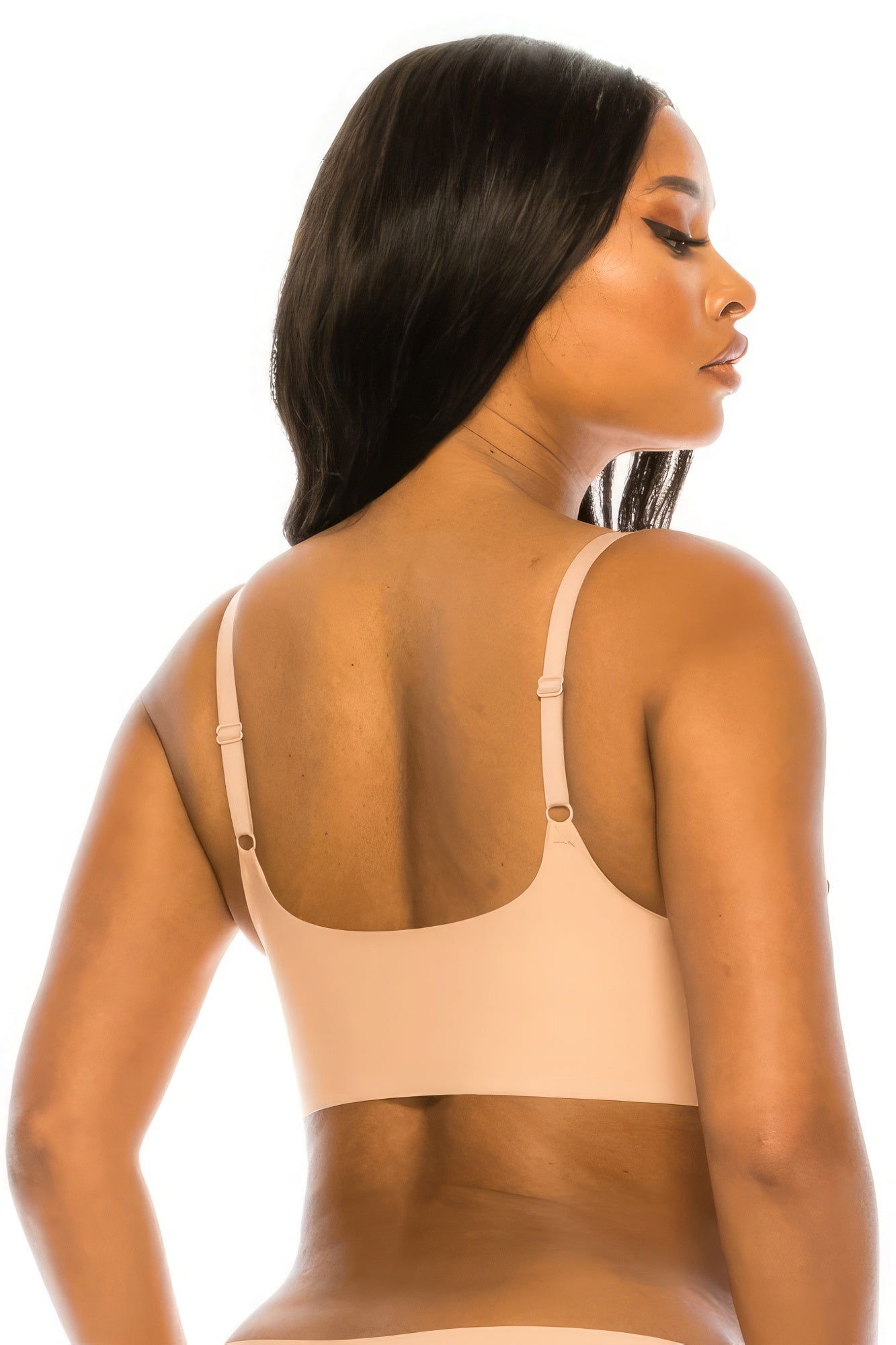 Wome's Laser Cut Bralette Wireless Bra Soft Underwire Comfort Lingerie