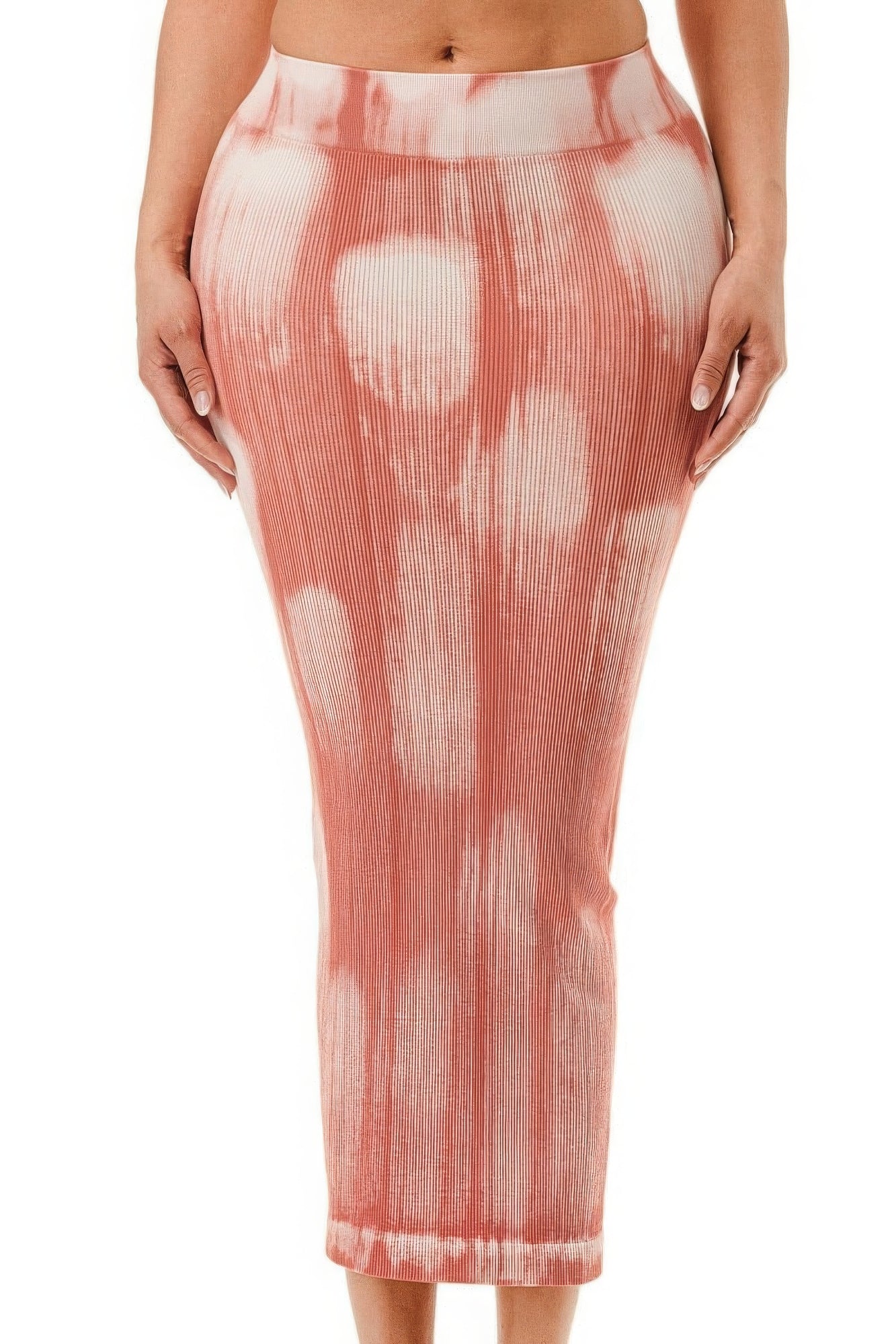 Women's Mineral Wash Sleeveless Crop Top Maxi Skirt 2pc Bodycon Dress Outfit Set