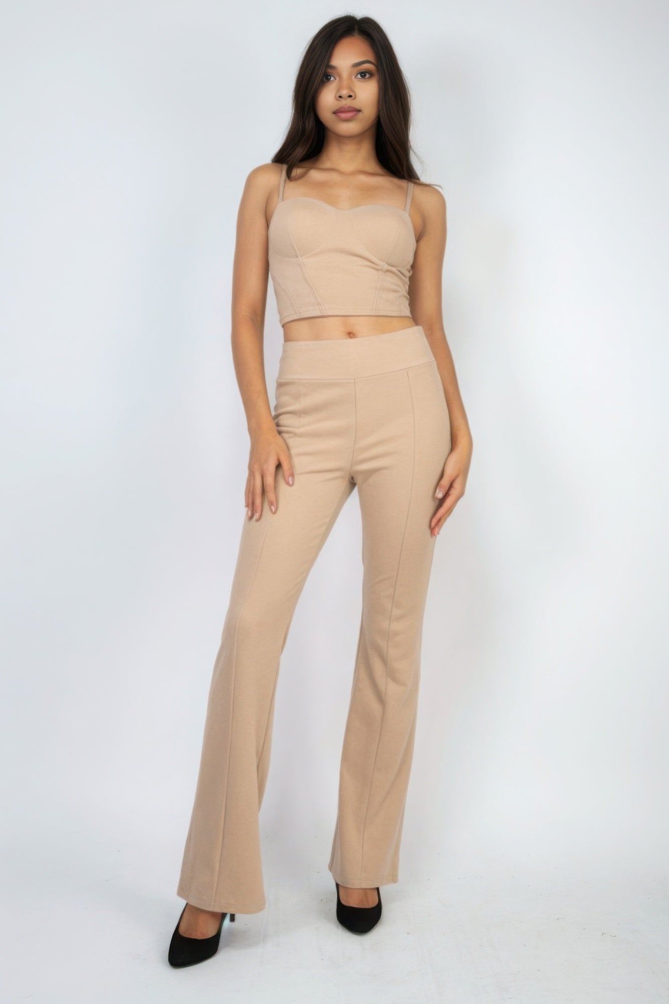 Women's Sweetheart Crop Top Corset Bustier Cami Tank Adjustable Spaghetti Straps