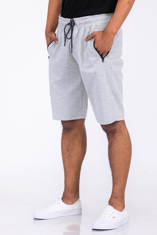 Mens Sweat Shorts Soft Casual Cotton Blend Lounge Workout Gym Short