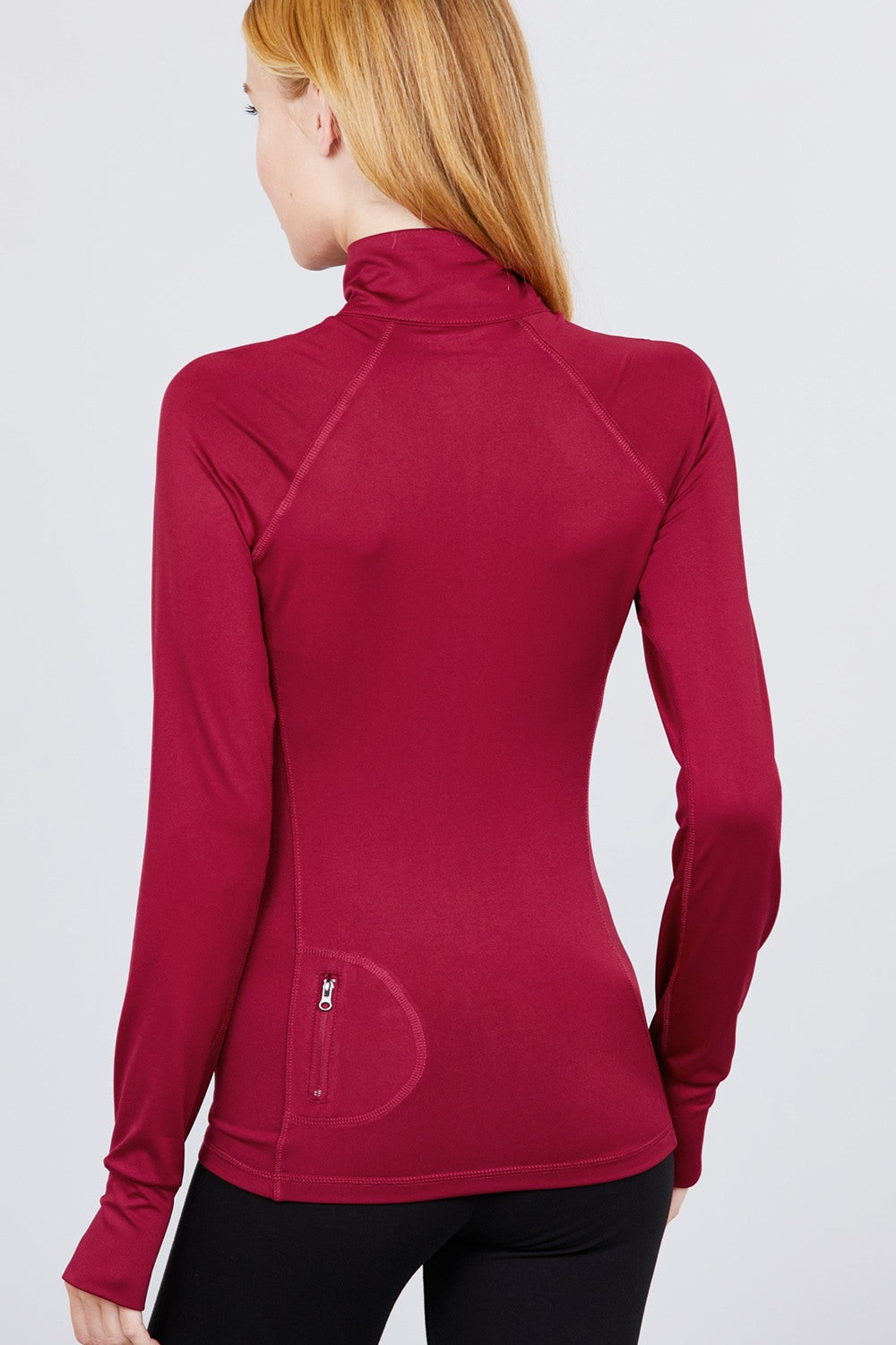 Women's Cozy Performance Zip Up Stretchy Work Out Activewear Track Jacket