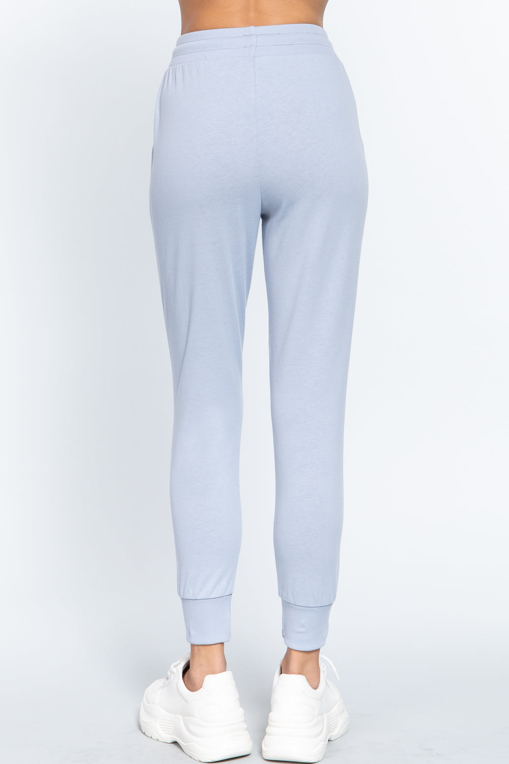 Women's Cozy Cotton Jogger Sweatpants Waist Band Pockets Workout Lounge Pants