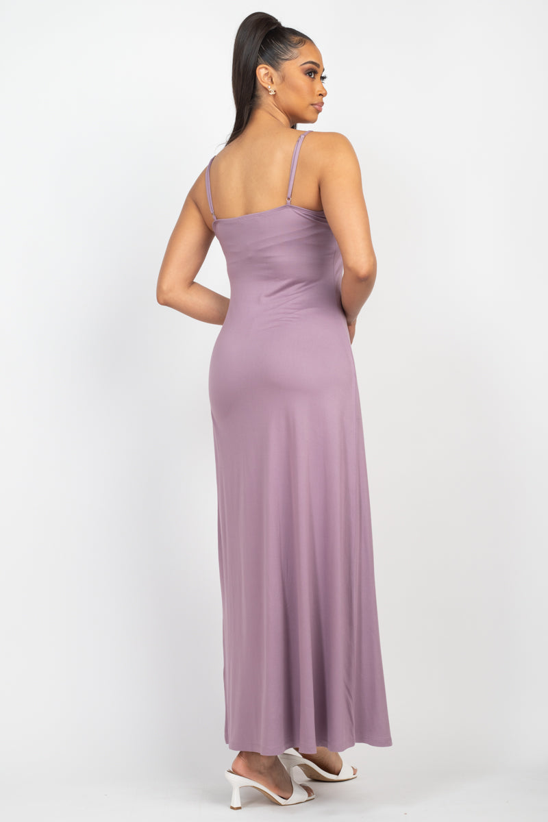 Women Scoop Neck Buttoned Full Cami Tank Sleeveless Top & Casual Mini Shorts Set