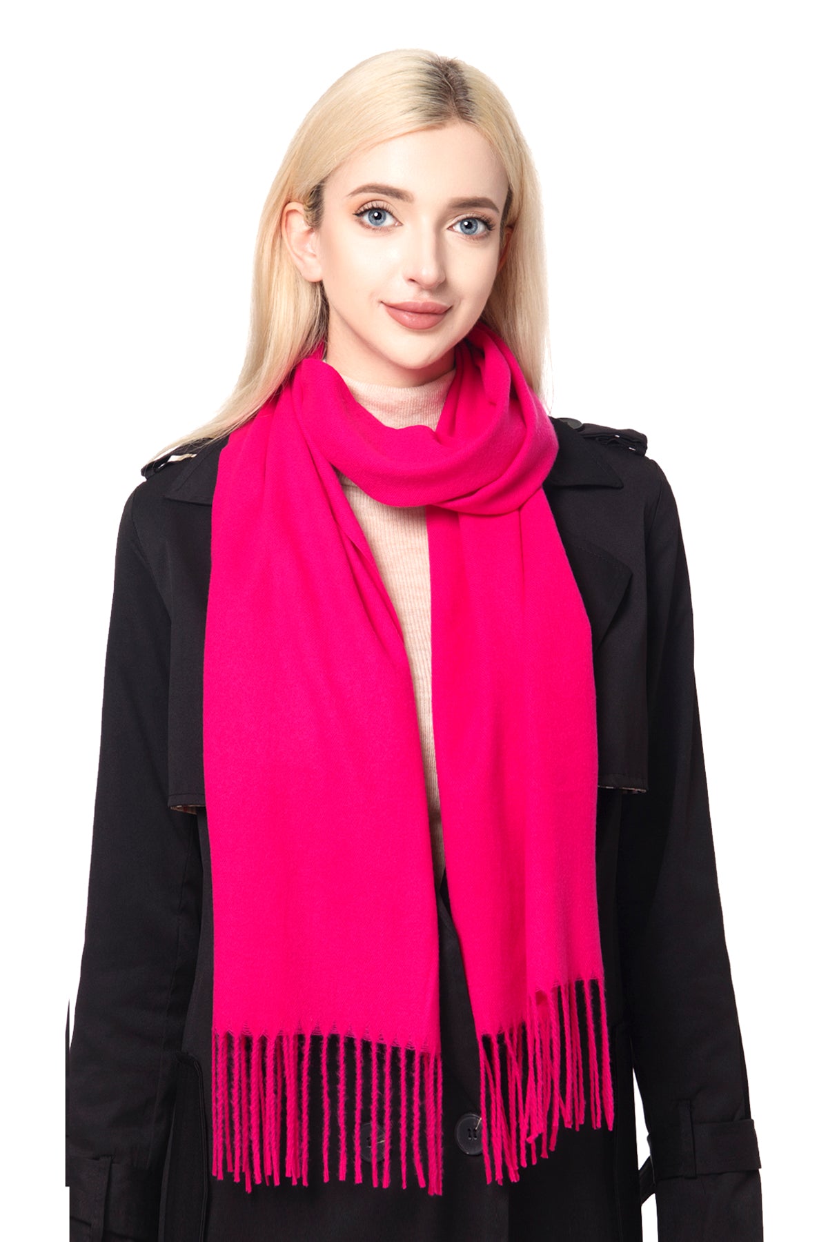 Women's Fashion Basic Blanket Warm Winter Light Weight Scarf