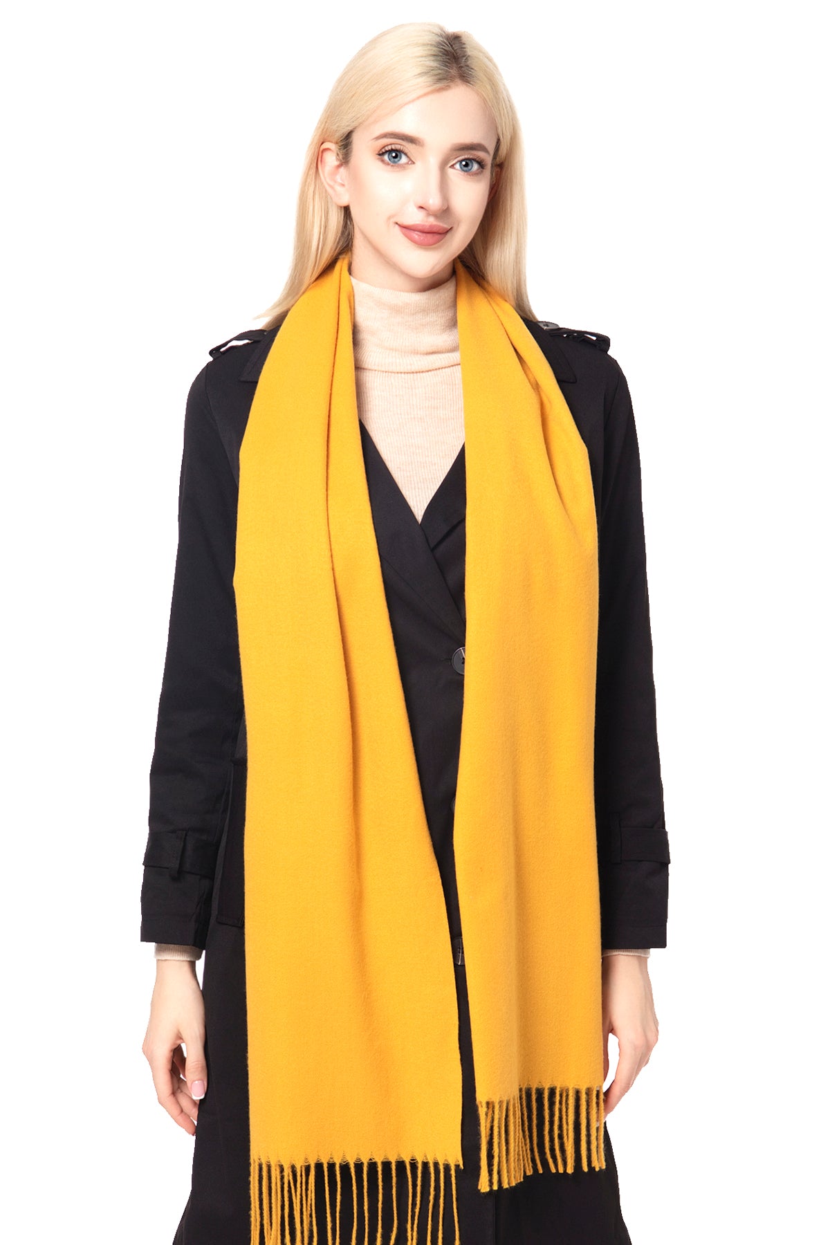 Women's Fashion Basic Blanket Warm Winter Light Weight Scarf