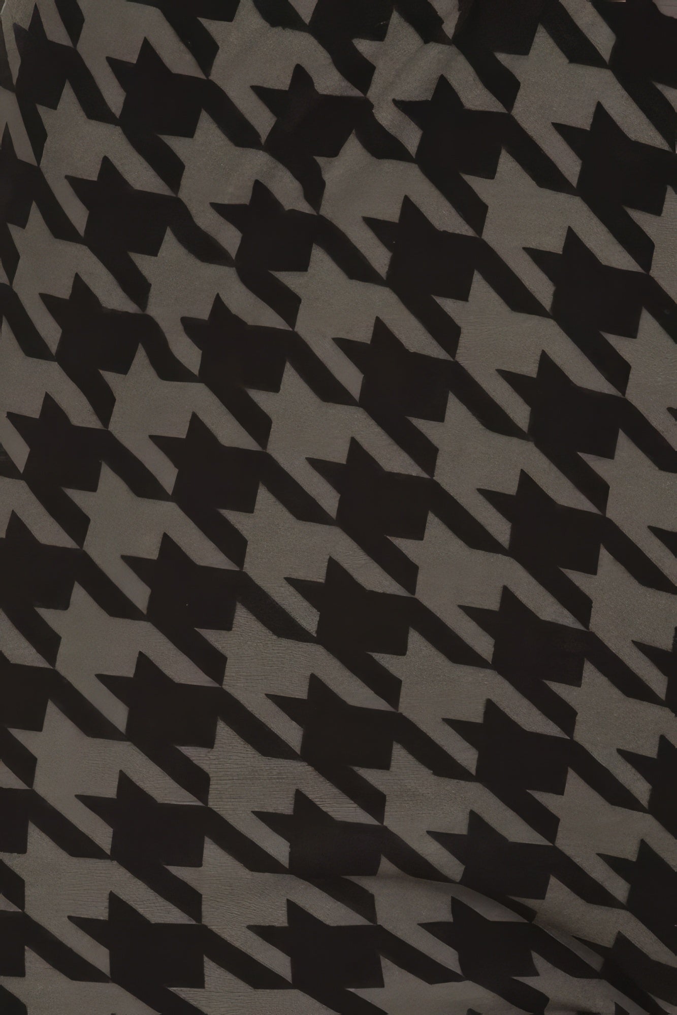 Women's High Waisted Houndtooth Printed Yoga Pants Leggings Stretch Gym Fitness